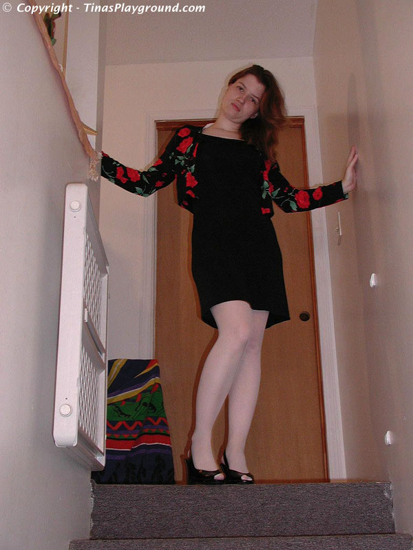 White Stockings on the Stairs